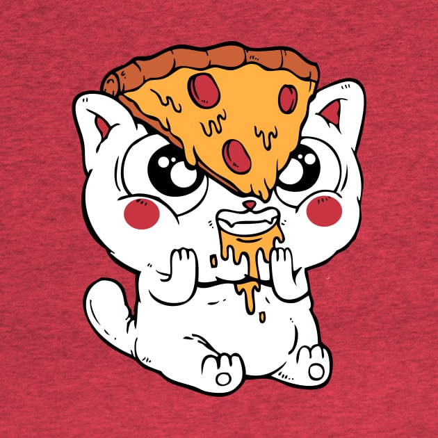 YUM YUM PIZZA CAT by Talonardietalon